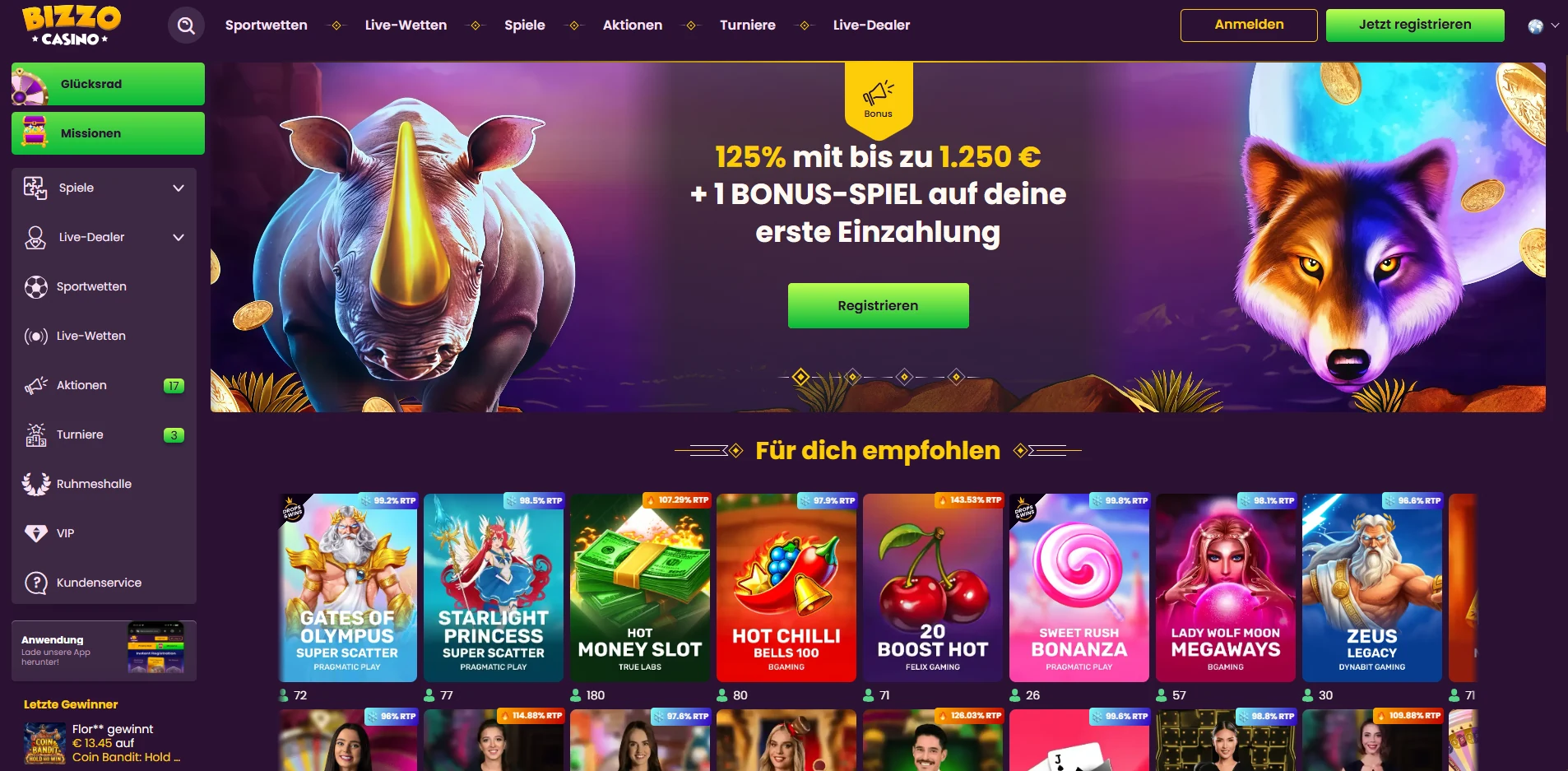 Bizzo Casino